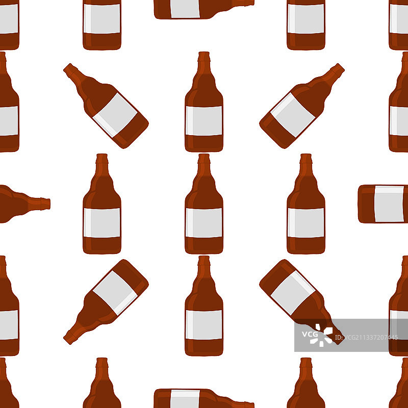 主题为无缝啤酒瓶盖图片素材