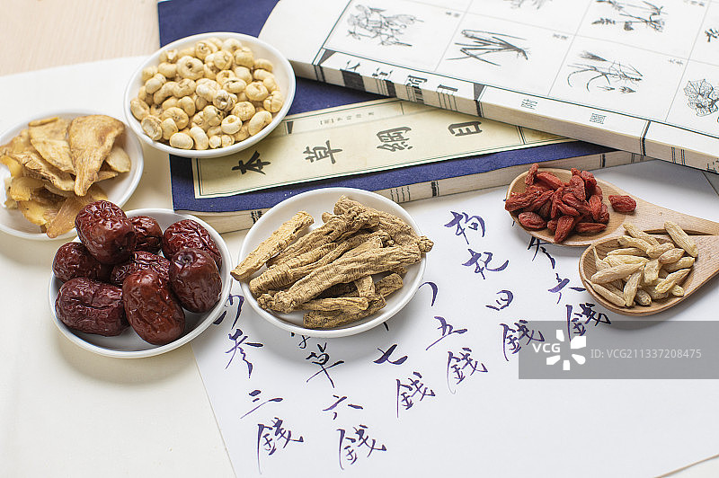 各式中药材图片素材