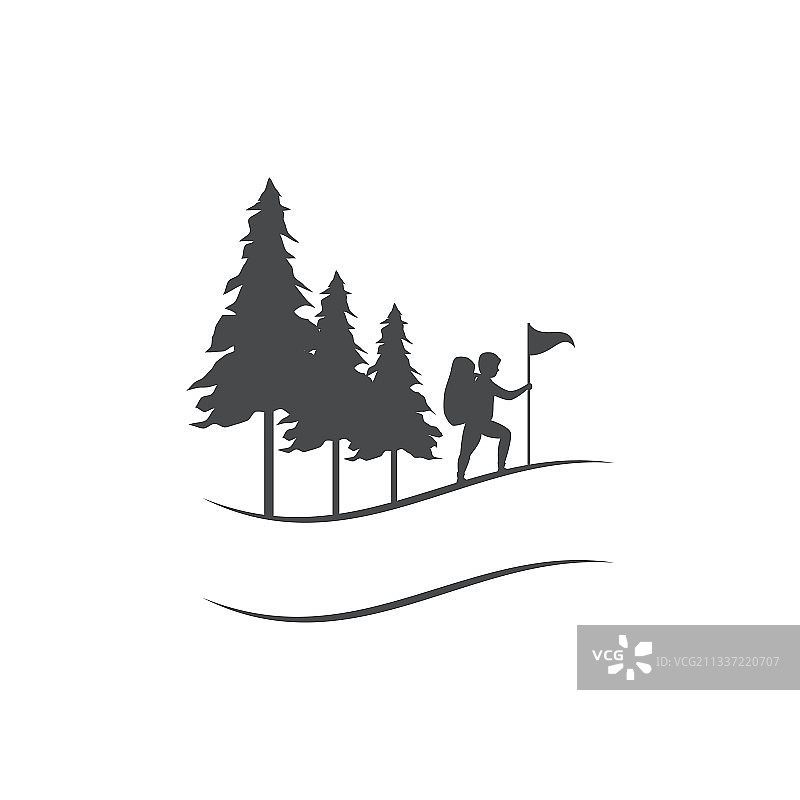 登山者图片素材