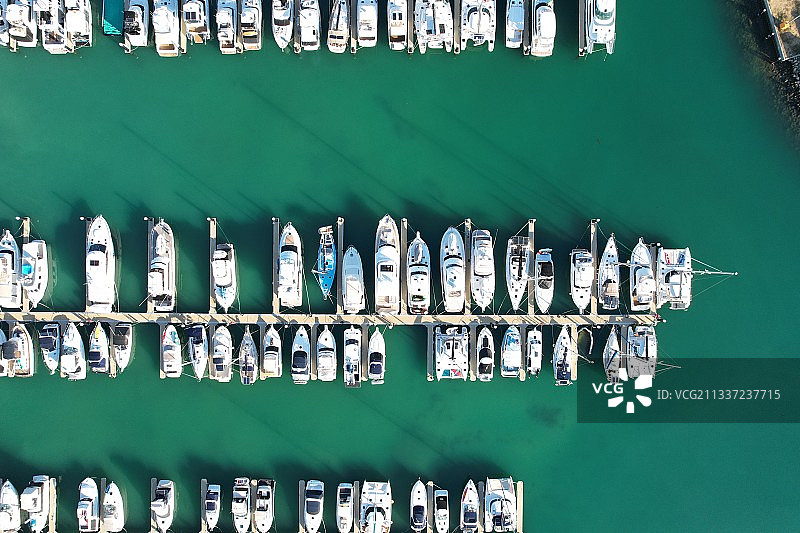西澳小镇的港口图片素材