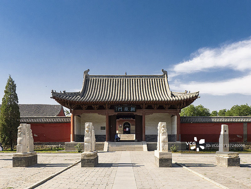 河北保定市曲阳县北岳庙图片素材