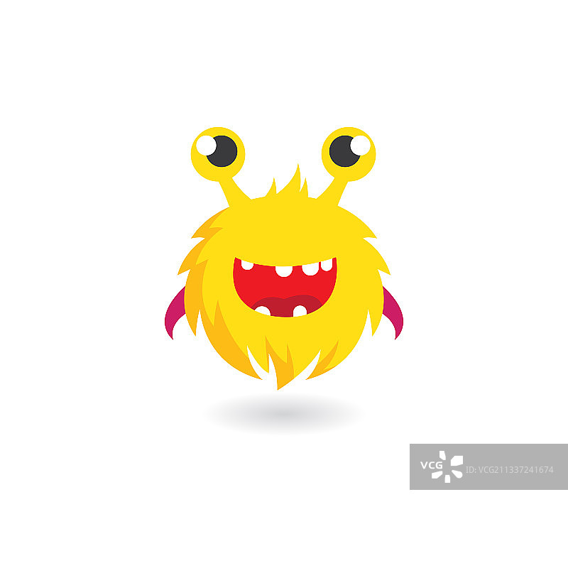 卡通怪物角色图片素材