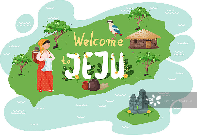 身穿民族服装的女性角色图片素材