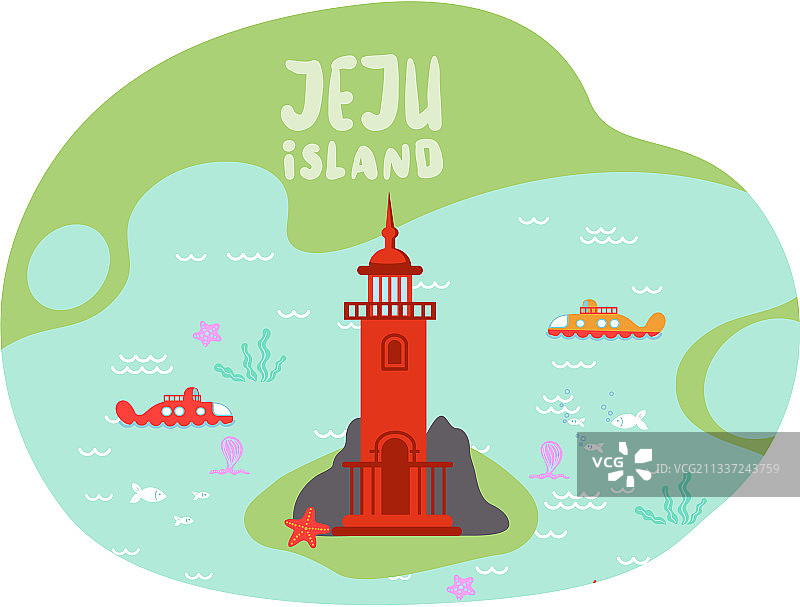 东方风格灯塔图片素材