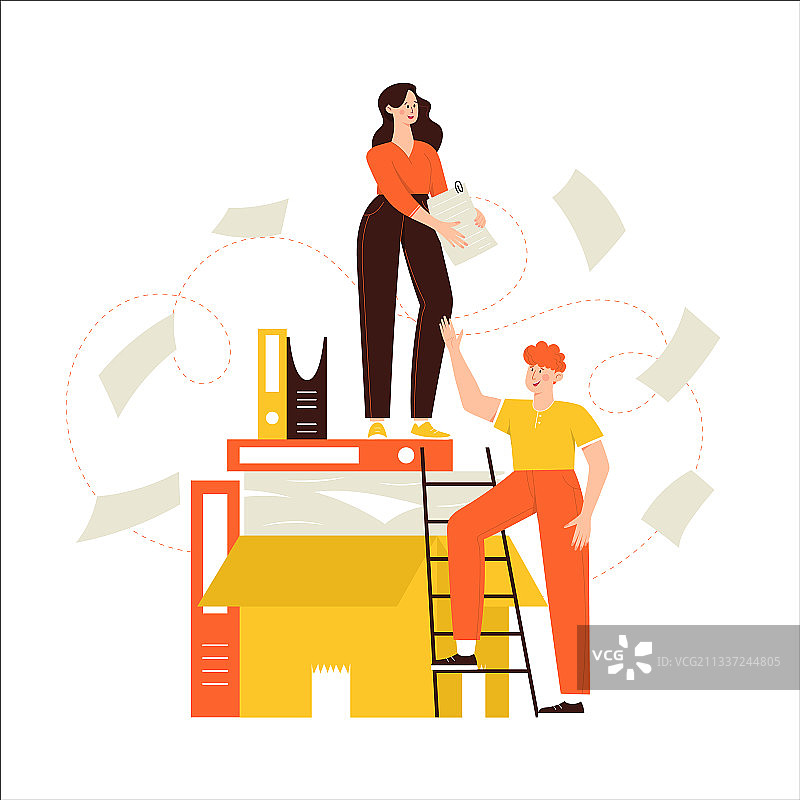 人们分享文件图片素材