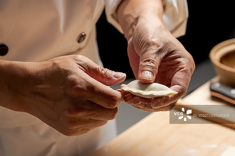 包饺子图片素材