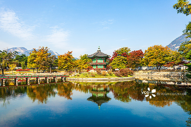 首尔景福宫图片素材