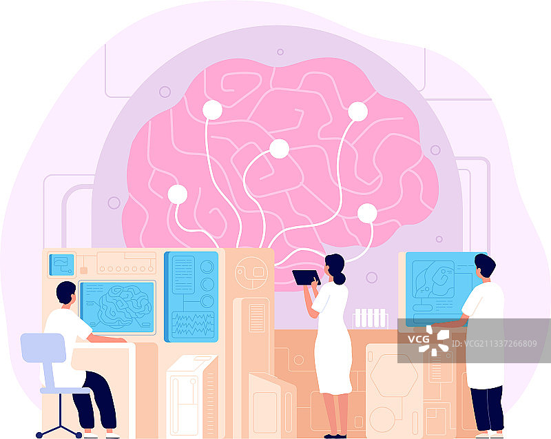 神经内科活跃职业研究图片素材
