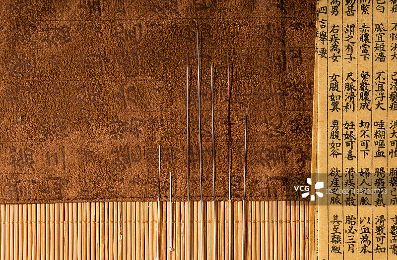 针灸医疗银针图片素材