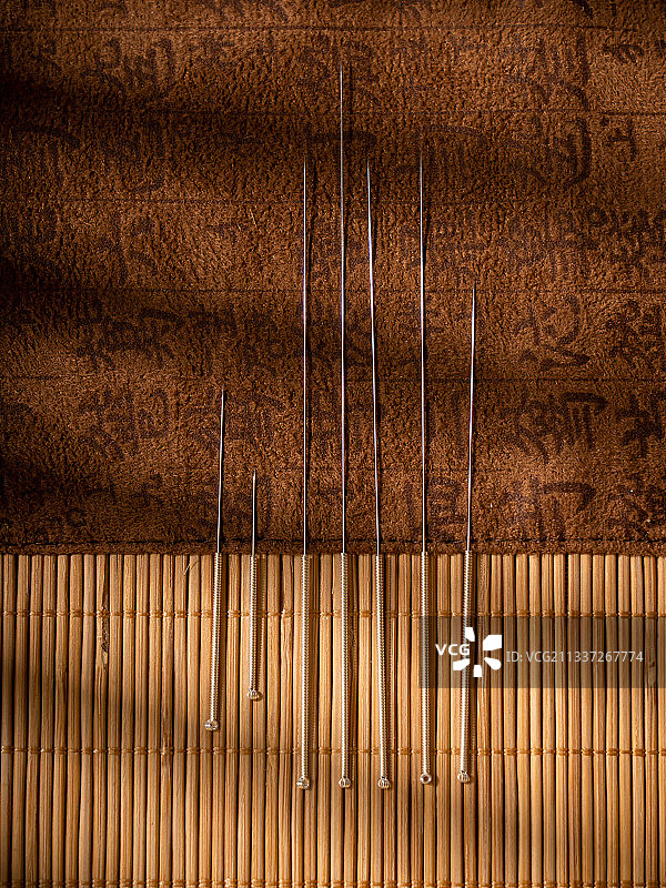 针灸医疗银针图片素材