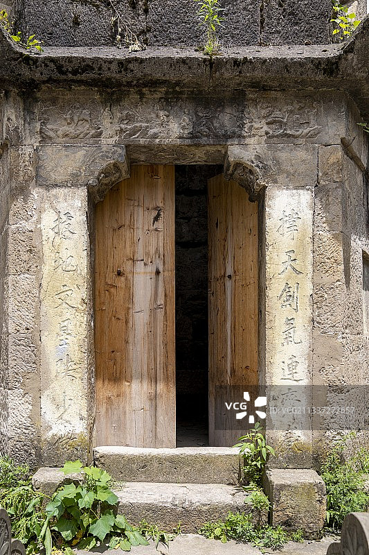 利川古塔凌云塔图片素材