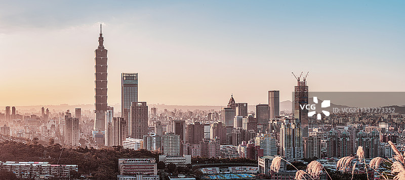 日暮台北图片素材