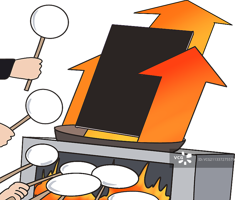 炒作元素图片素材