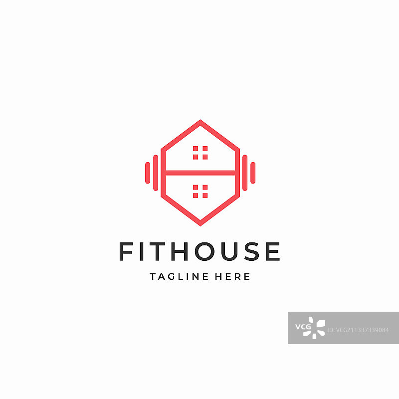 家用健身图标标志设计图片素材