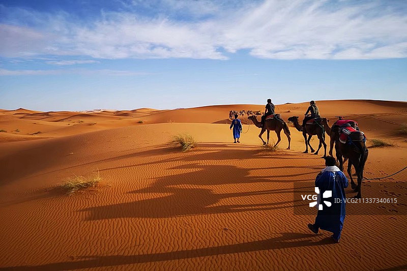 撒哈拉沙漠风情图片素材