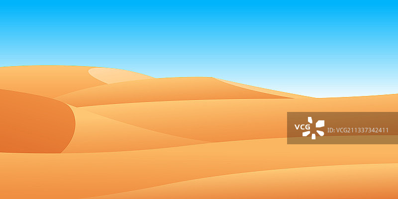 沙漠景观背景设计图片素材