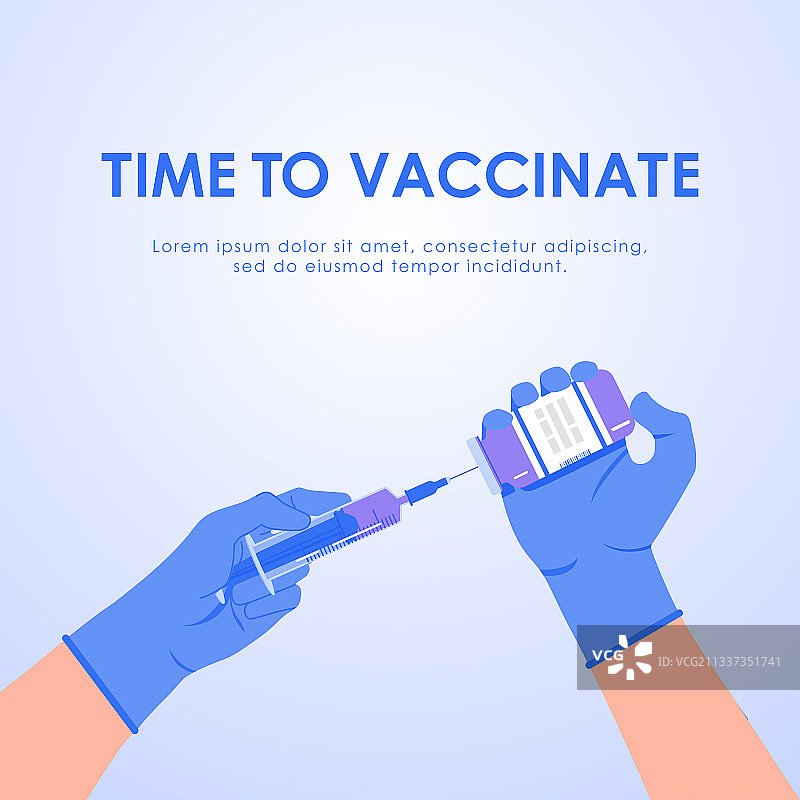 接种疫苗时间COVID-19疫苗研发图片素材