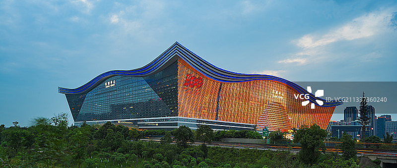 中国四川成都新世纪环球中心图片素材