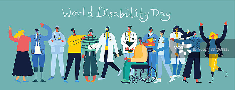 年轻残疾人背景图片素材