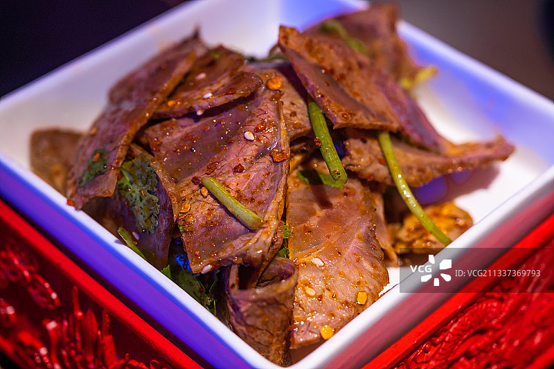 麻辣牛肉图片素材