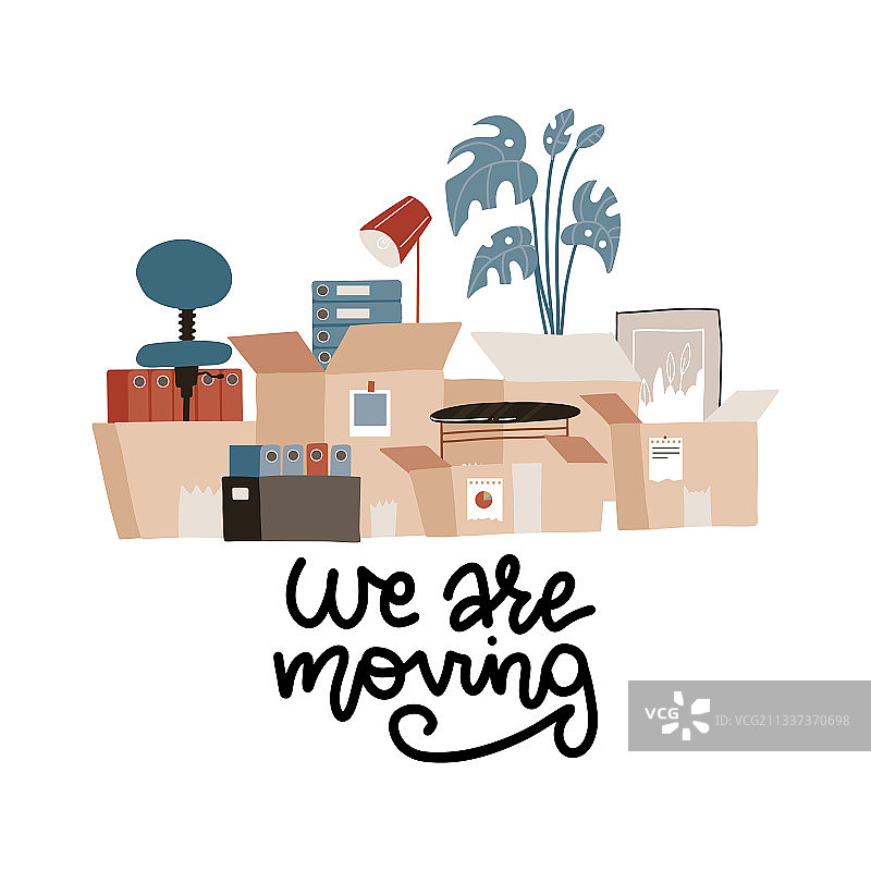 手绘扁平风格纸张图片素材