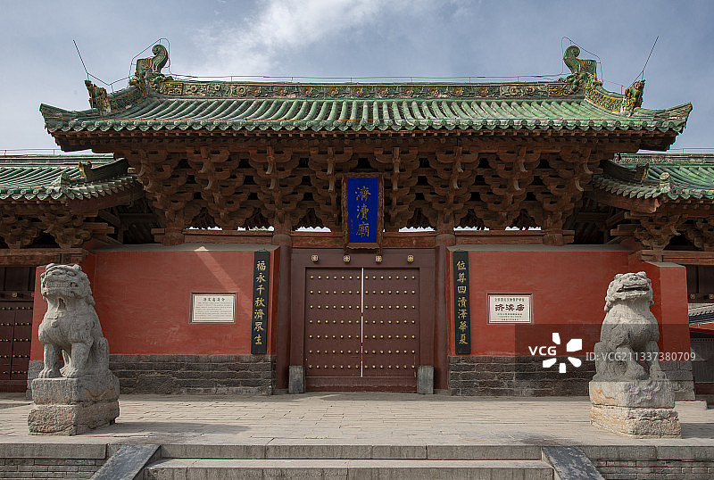 2012-06-08中国，河南省，济源市，济渎庙图片素材