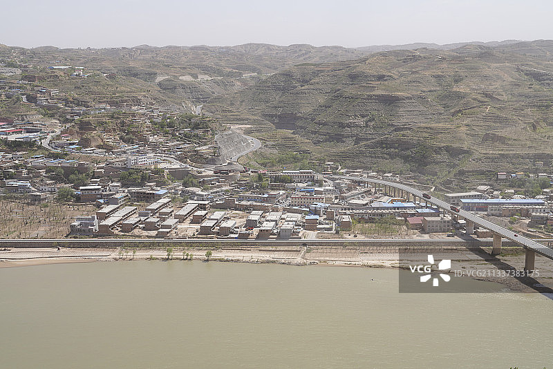 山西省 榆林市 佳县 黄河图片素材