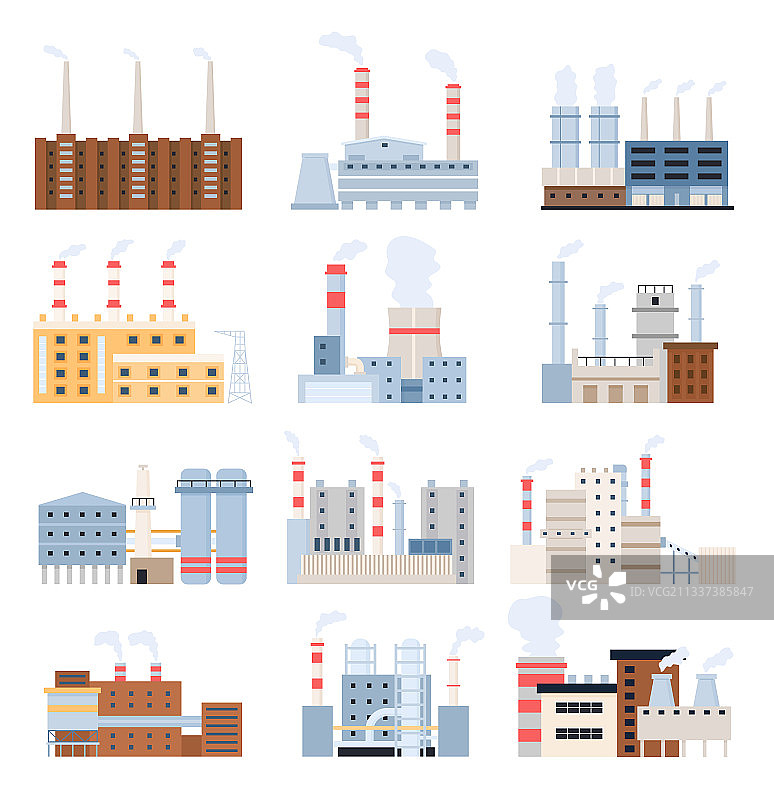 制造工厂工业建筑图片素材