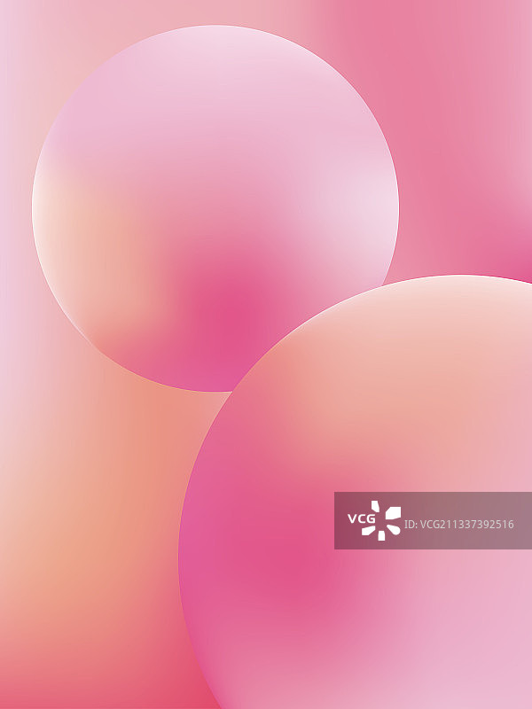 抽象梦幻风格渐变色3D背景图图片素材