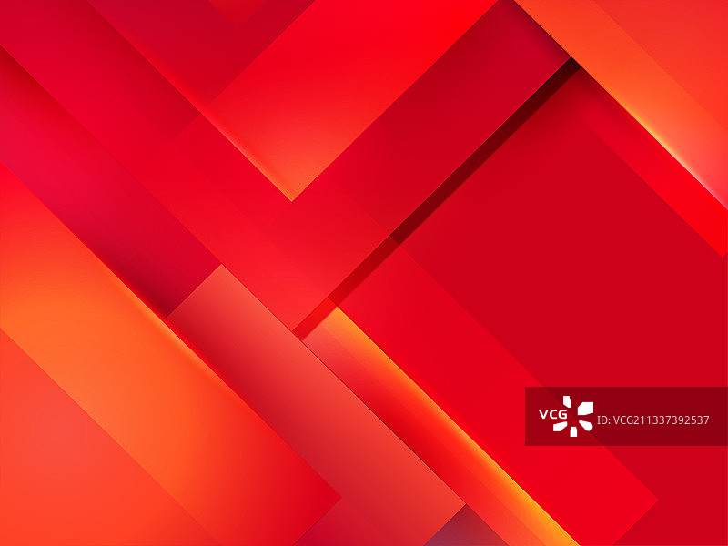 中国红几何风格光影效果背景图图片素材
