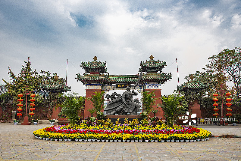 2012-10-19中国，河南省，开封市，天波杨府景区图片素材