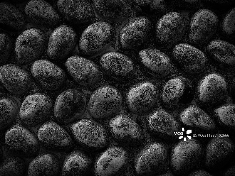 圆形石头图片素材