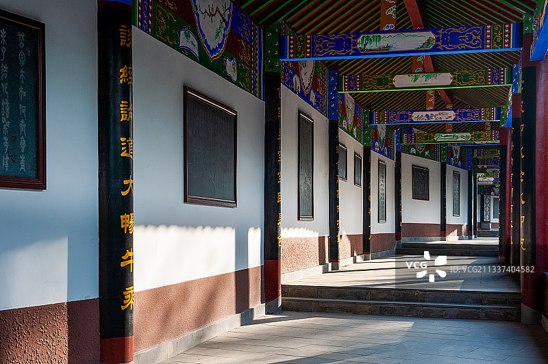 海南茶溪谷景区风光图片素材