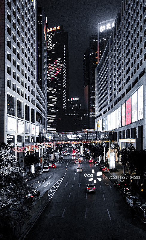 城市街道——广州高德置地冬广场图片素材