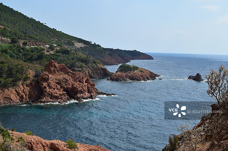 大海对天空的风景图片素材