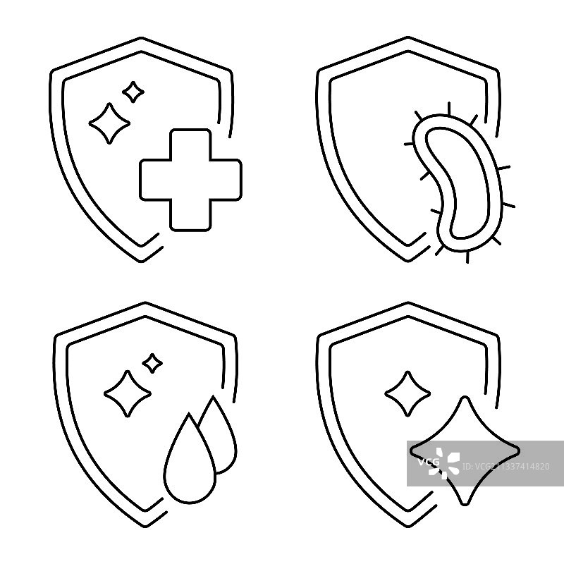 免疫系统概念：消毒防护图片素材