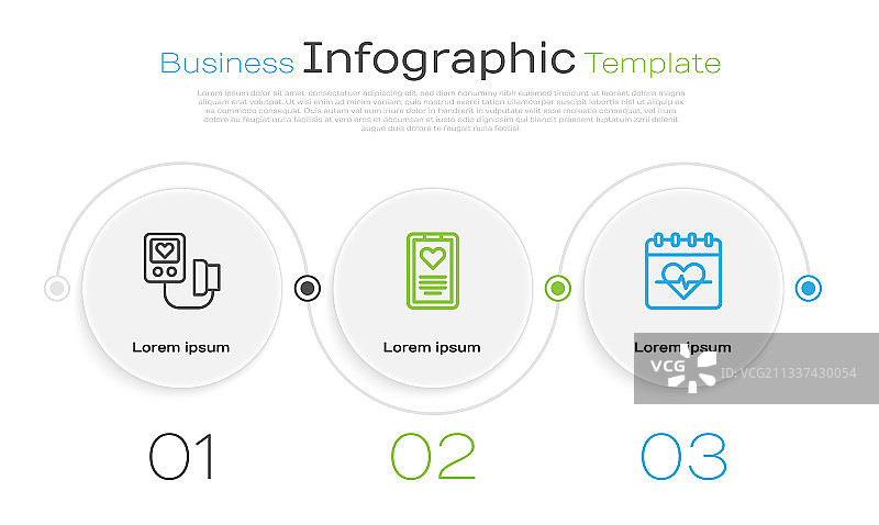 血压、医疗剪贴板线条设计图片素材