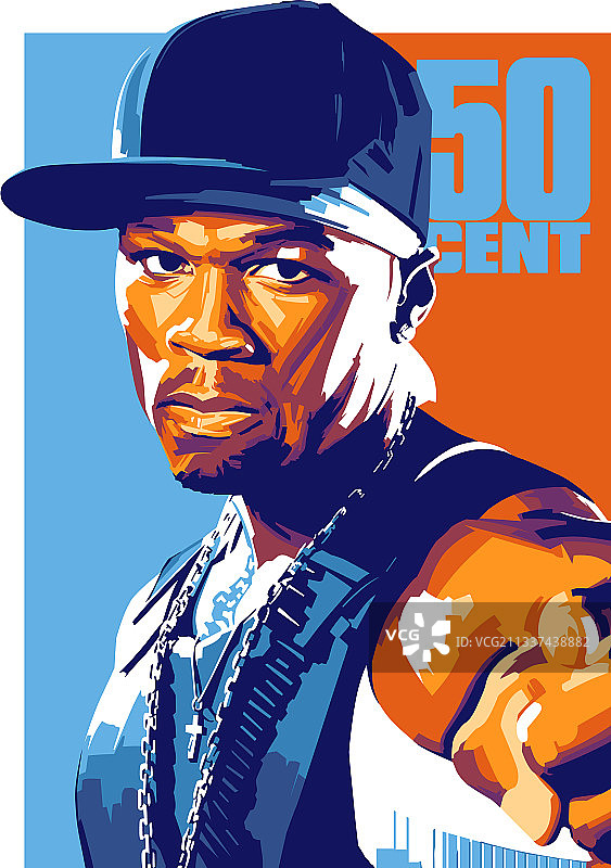 50美分图片素材