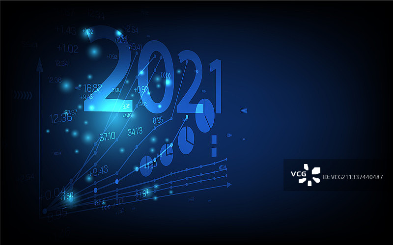 商务背景图表金融与社交图片素材