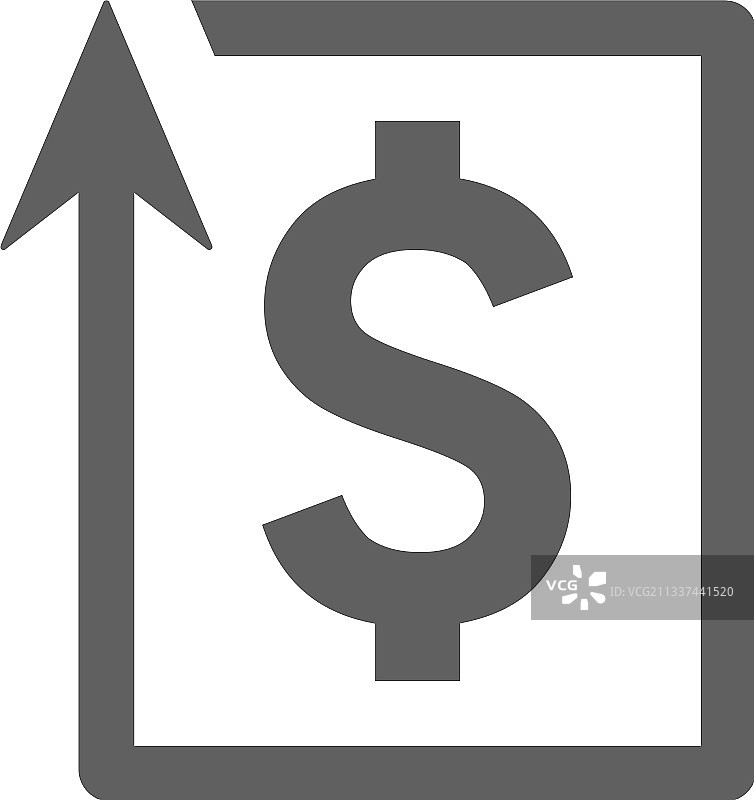 退款逆向支付灰色图标图片素材