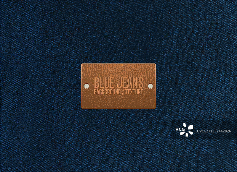 蓝色牛仔裤纹理背景图片素材