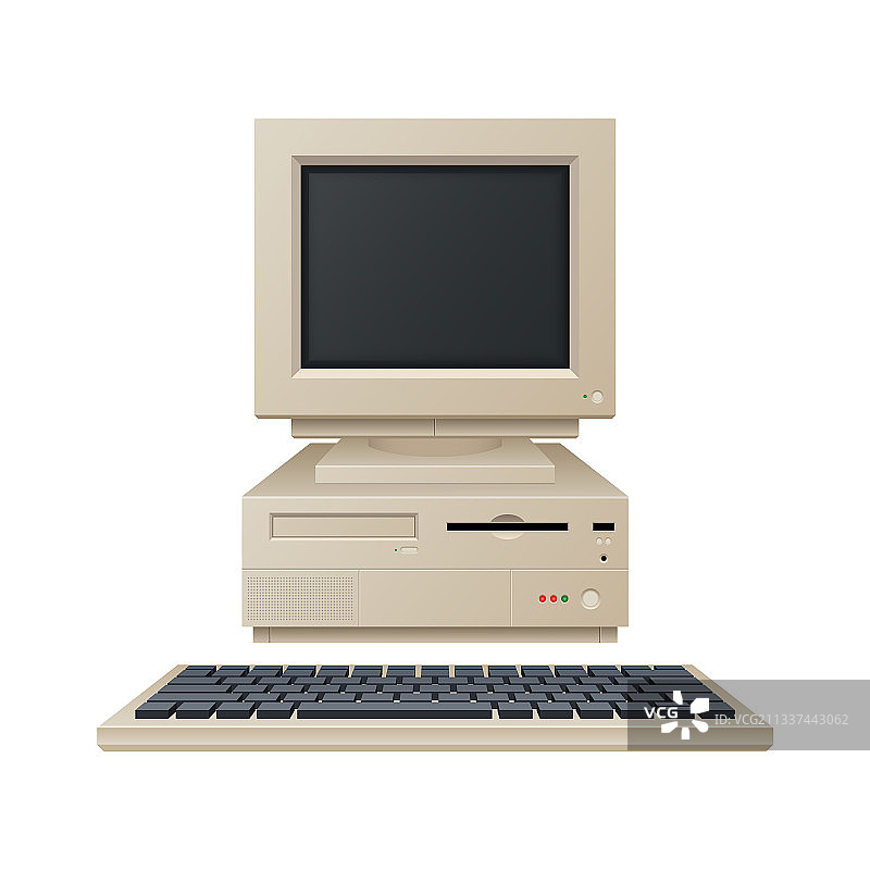 老式复古电脑图片素材