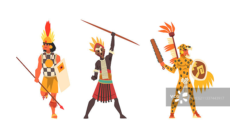 土著或本地战士男人图片素材