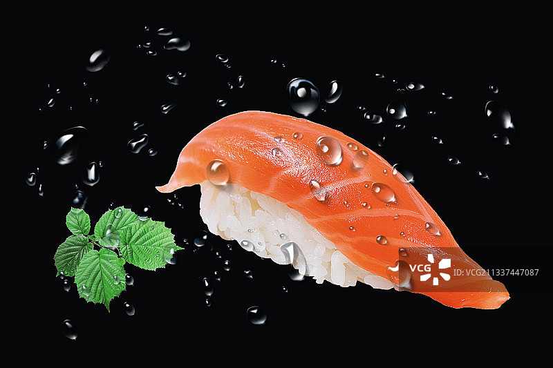 三文鱼寿司图片素材