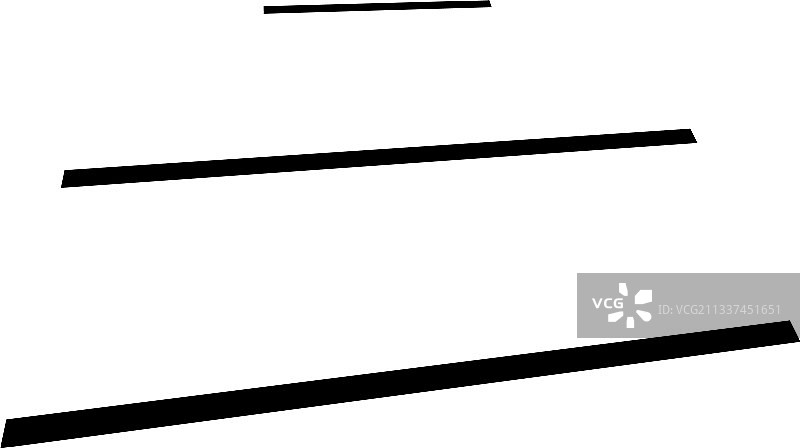 动态3d线在透视消失图片素材