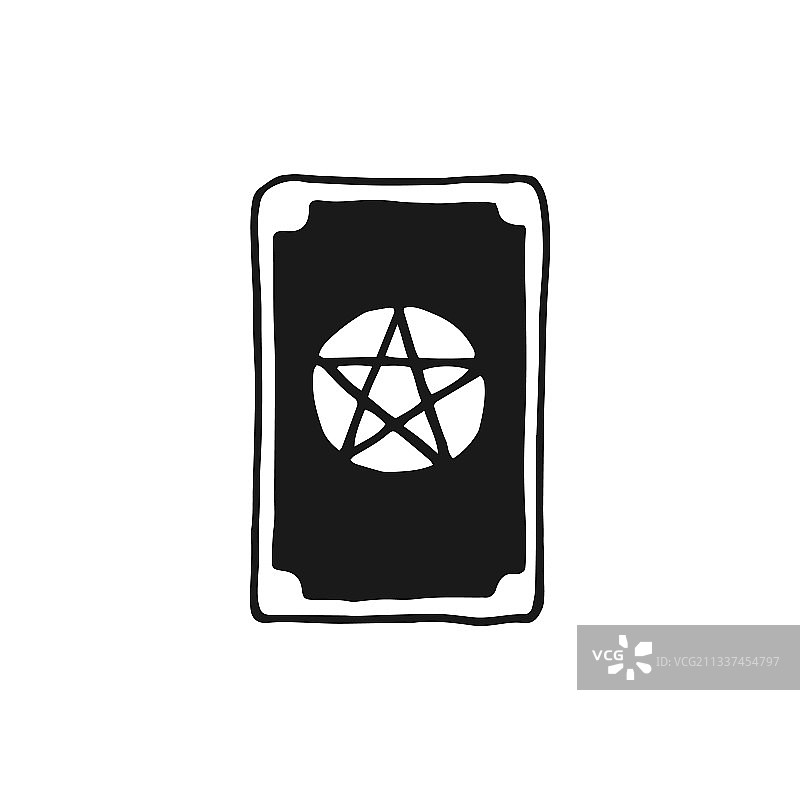 塔罗牌算命占卜图标图片素材