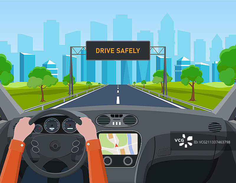 安全驾驶理念图片素材