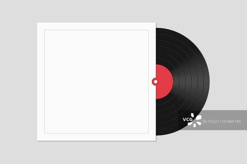 带封面的黑胶唱片图片素材