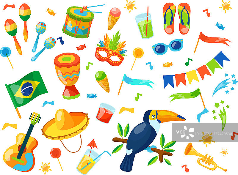 巴西狂欢节庆祝派对图片素材