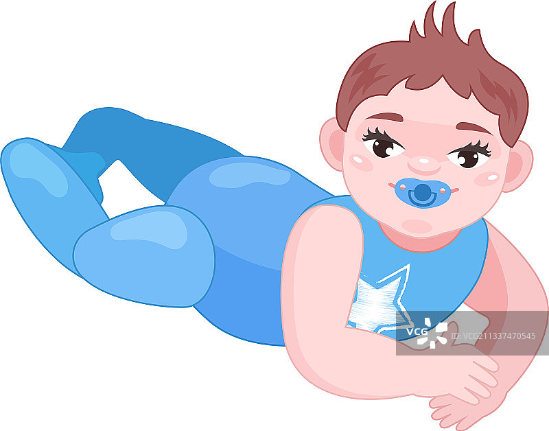 儿童服装上的奶嘴图片素材